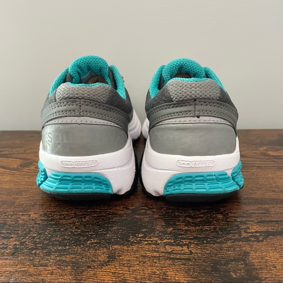 Saucony Powergrid Linchpin Women's Size 5 Running Shoes Gray Trainers Sneakers - Picture 4 of 10